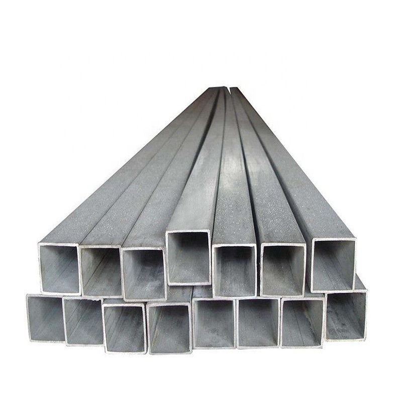 SHS Structure Building Square Metal Tube Hot Rolled Cold Rolled ERW Light Iron Steel Pipe Profiles Carbon Steel Price per kg