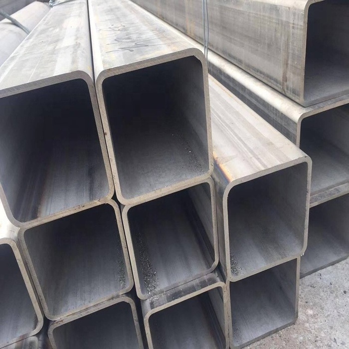 SHS Structure Building Square Metal Tube Hot Rolled Cold Rolled ERW Light Iron Steel Pipe Profiles Carbon Steel Price per kg