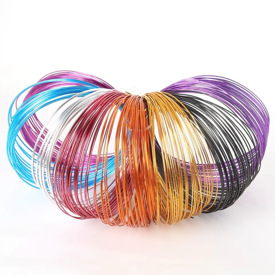 China Wholesale Price Aluminium Color Coated/painted Wire For Art