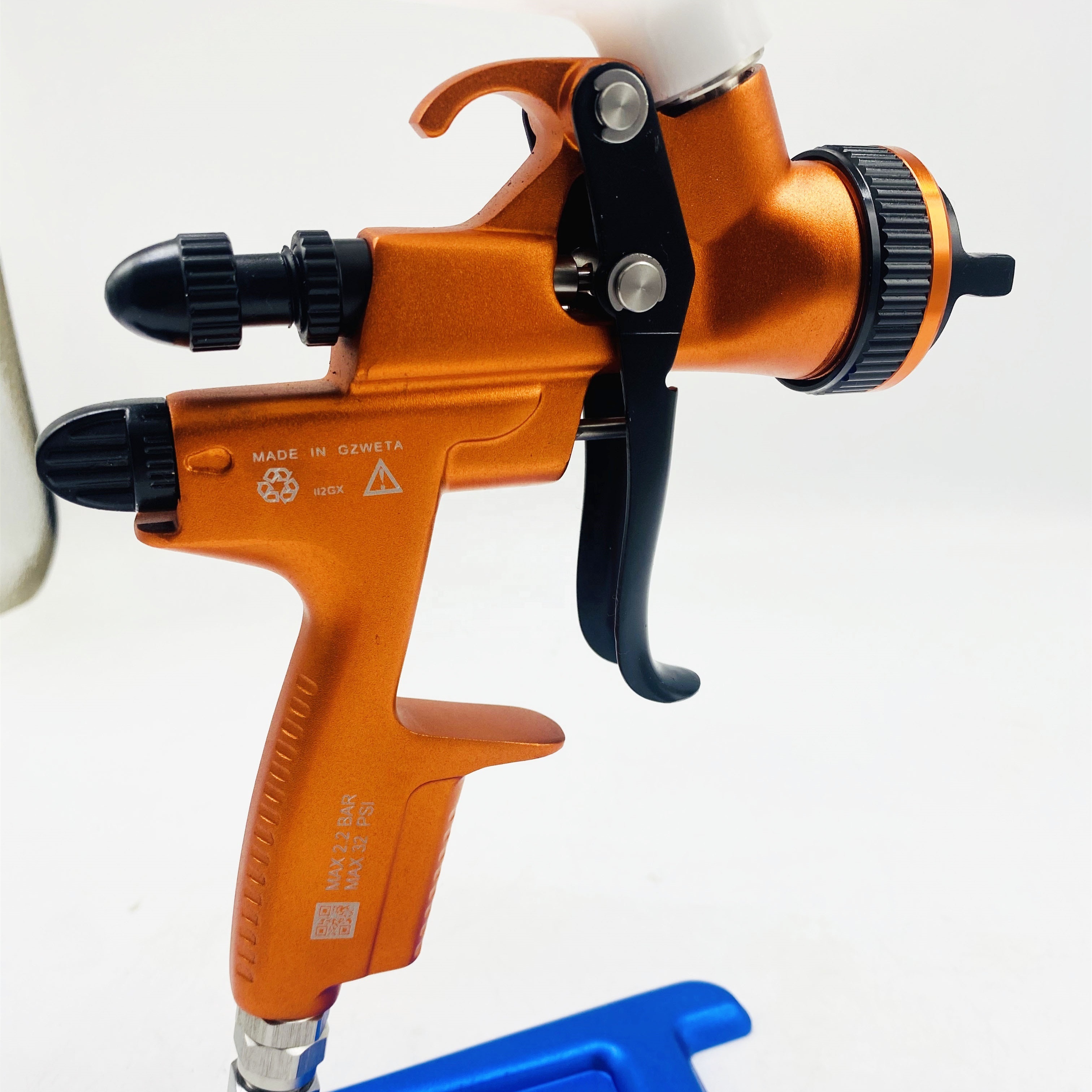 Professional HVLP 1000BG Spray gun  aluminum forged high atomization automotive paint gun for car painting and furniture