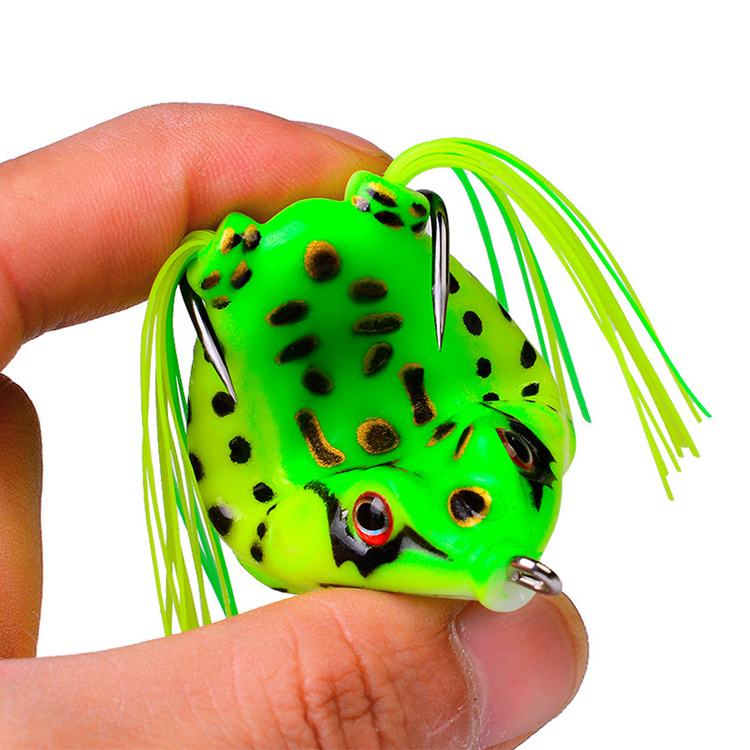 verified supplier Bass Topwater soft Frog Lures Wobblers Minnow Crankbait for Fly Fishing Frog Fishing Lures