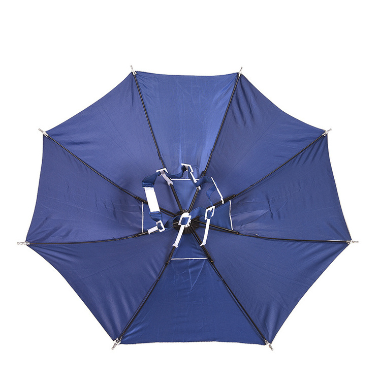 Fashionable folding sun hat/fishing umbrella hat summer sun protection umbrella hat