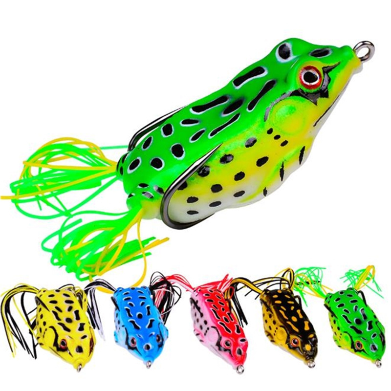 verified supplier Bass Topwater soft Frog Lures Wobblers Minnow Crankbait for Fly Fishing Frog Fishing Lures