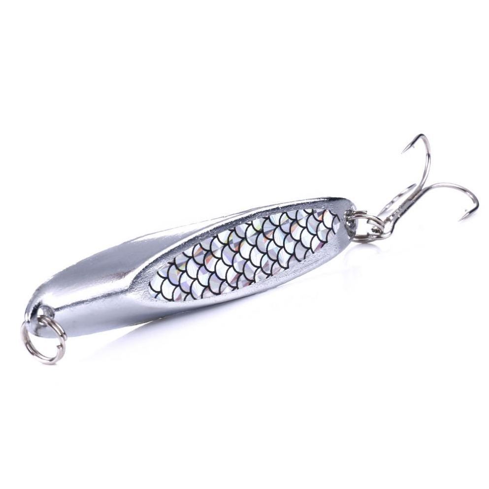 70mm 21g fishing spoon lures salt water spinner bait lure casting fishing lure