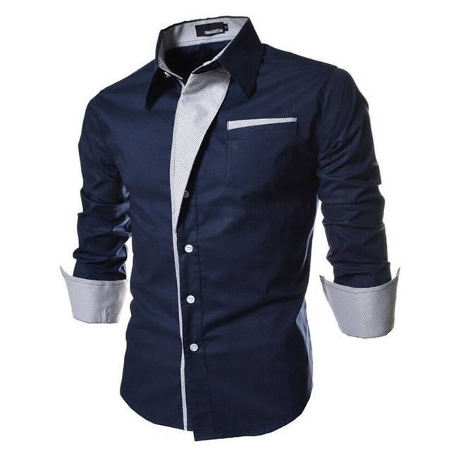 100% cotton men office shirt cotton dress shirt mens shirts for latest style