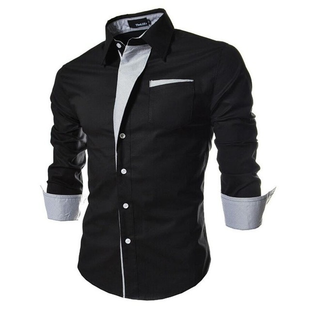 100% cotton men office shirt cotton dress shirt mens shirts for latest style