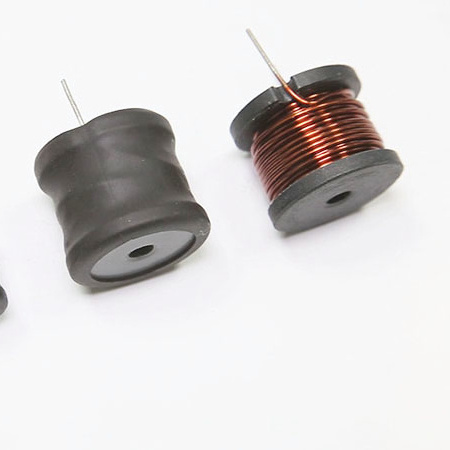 Customized magnetic coil Ferrite Drum Core Inductor Radial Leaded Power inductors