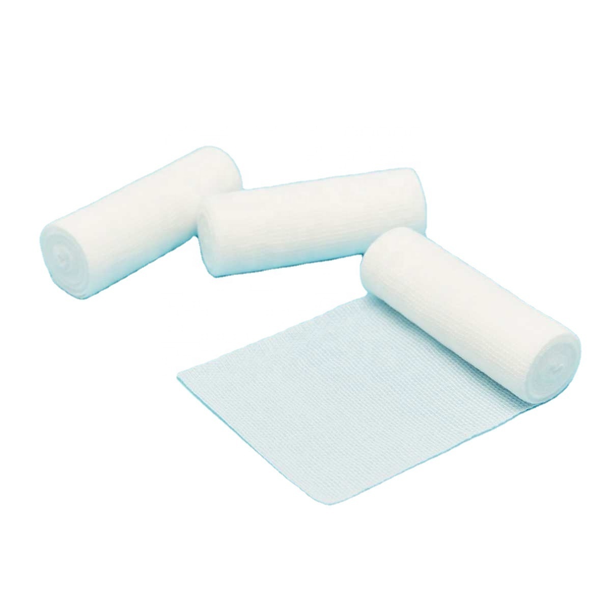 China high quality custom medical sterile or non sterile gauze cotton bandage rolls