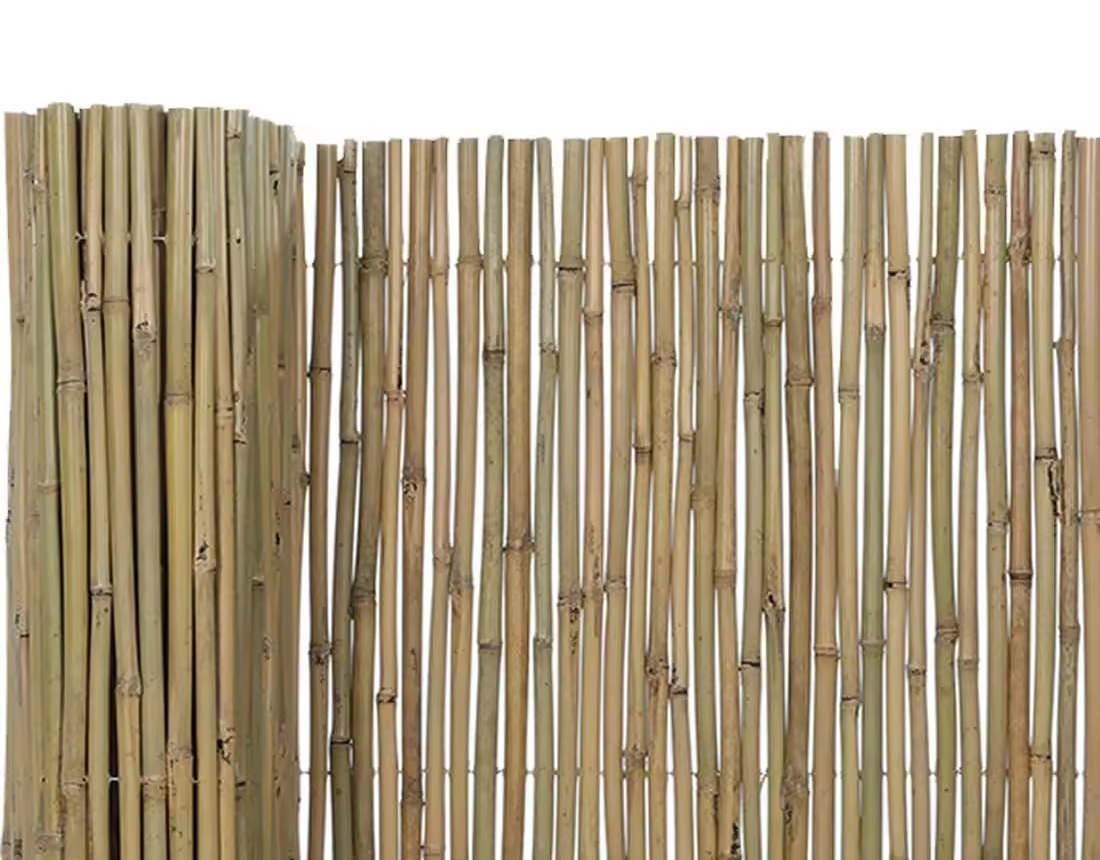 natural Tonkin bamboo fencing natural rolled up all new bamboo fence for privacy in garden