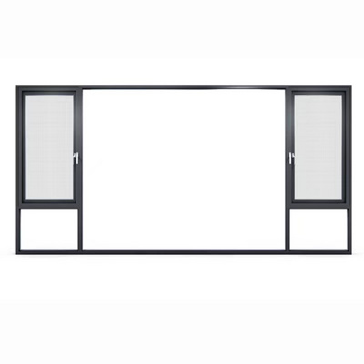 High-end window screen integrated broken bridge aluminum insulation noise reduction aluminum casement window