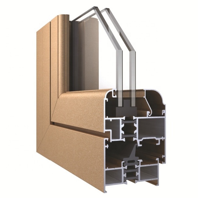 SHENGXIN aluminium profile aluminum thermal break door and window system aluminium profile