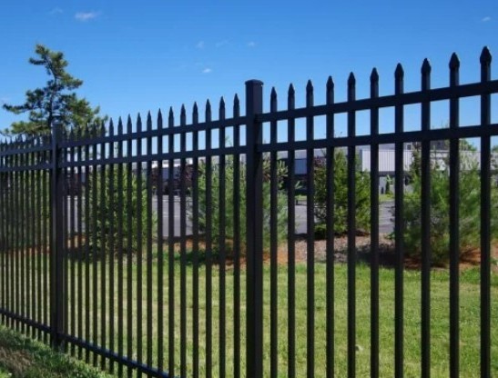 Aluminum Fence System Door Price Decorative Panel Garden Pool Slatted  Fence Panels Outdoor