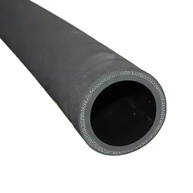 Long service life industrial hydraulic high pressure flexible braided suction nylon oil and gas rubber water wheel hose