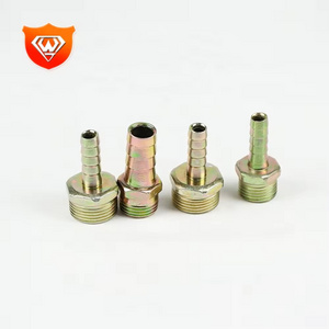 Customized 1/2" Brass Male Thread Hose Barb Fitting hydraulic grease nipple