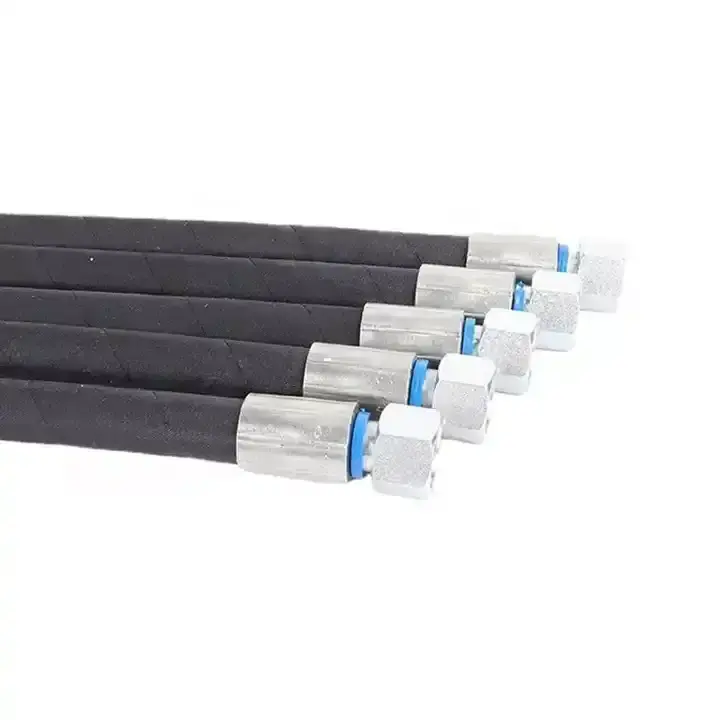 100R1/R2 High Pressure Hydraulic Hose Rubber Braided Flexible fire control hose