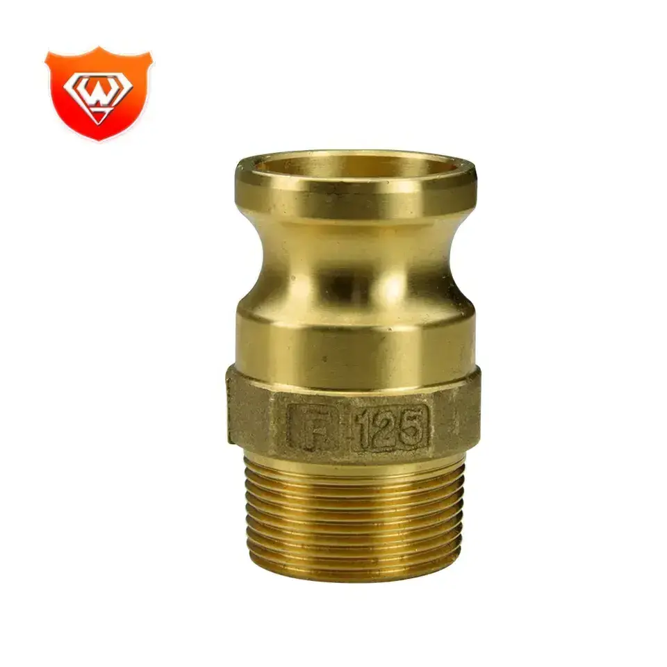 Adapter X Male Camlock Brass Quick Connect Pipe Fitting Coupling