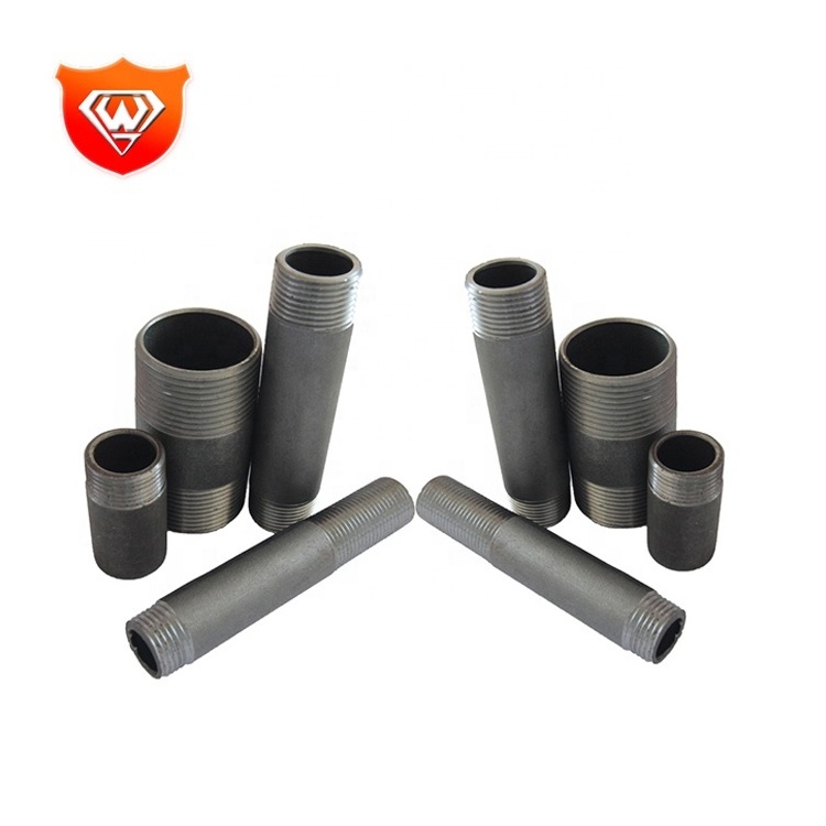 High Strength Carbon Steel Pipe Fittings Electrical Galvanized Male Nipple