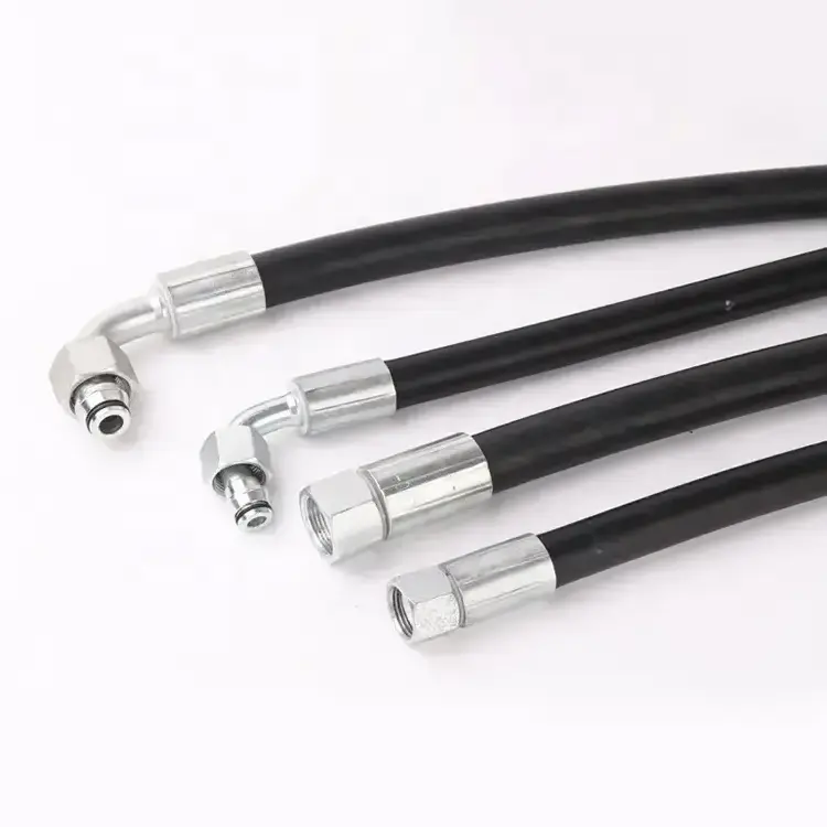 Hot Industrial Hydraulic High Pressure 1Sn Braided Hose For Crimper Port Freight 6-Inch Suction Hose