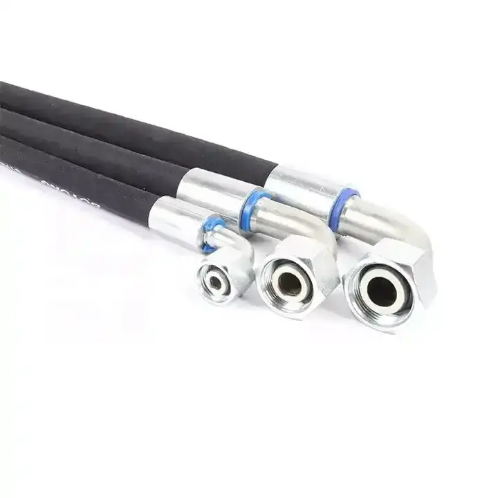 100R1/R2 High Pressure Hydraulic Hose Rubber Braided Flexible fire control hose