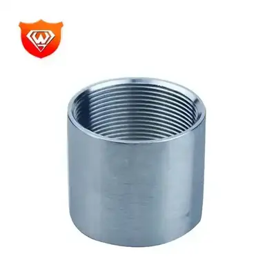 Wholesale Pipe Fittings Female Thread Water stainless steel 304 316 pipe fitting barrel no hole nipple