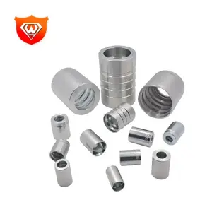 Hydraulic Hose Ends For Hydraulic Ferrule Fittings stainless steel forged welded pipe nipple