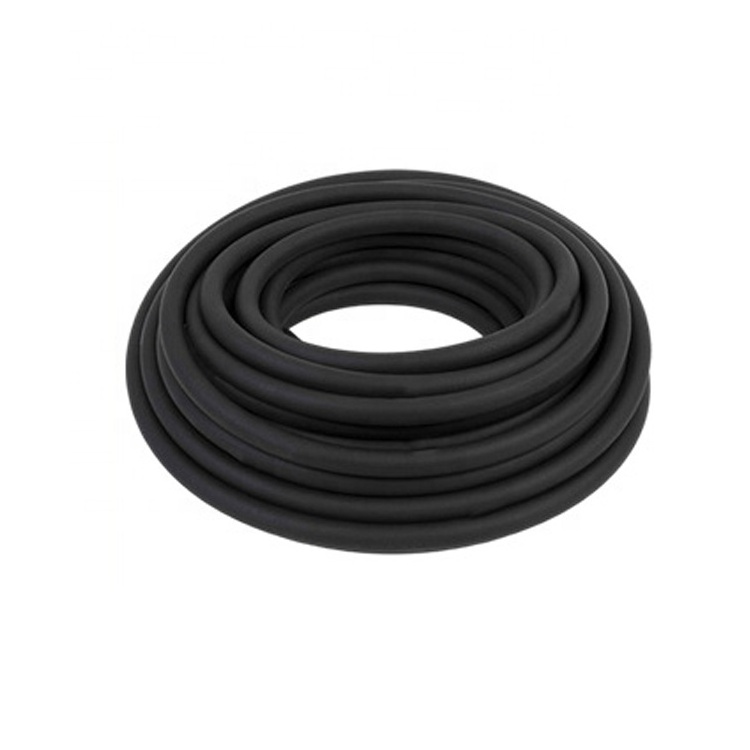 Jackhammer Air Hose Assembly 3/8 In. X 50 Ft. Premium Rubber Compressor Air Hose With Air Fittings