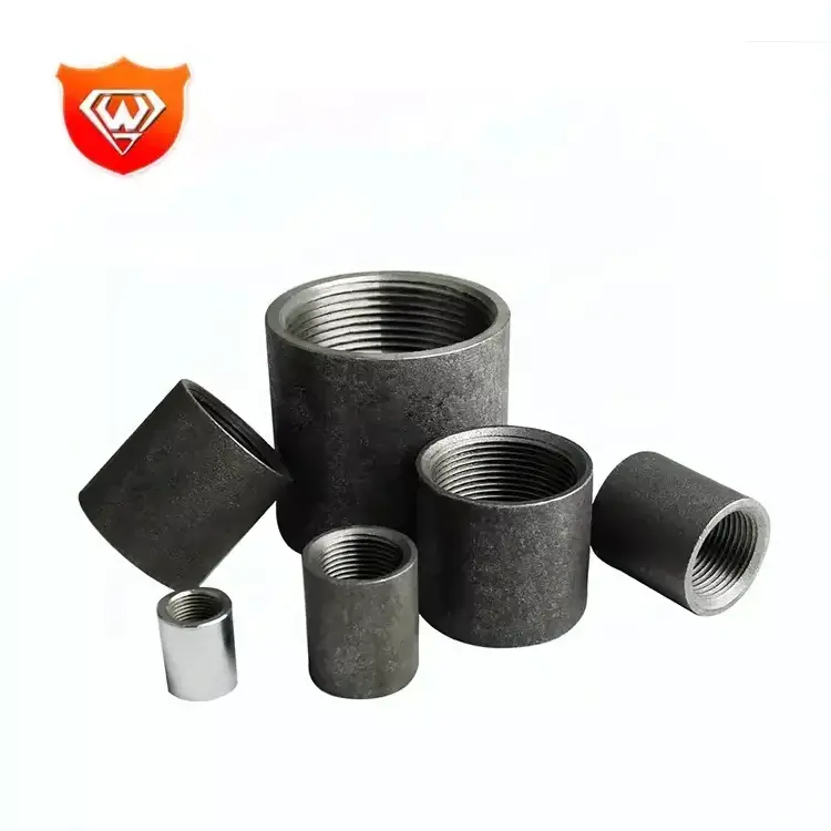 Female Thread Socket Equal Forged Round Coupling stainless steel 6 pipe with nipple