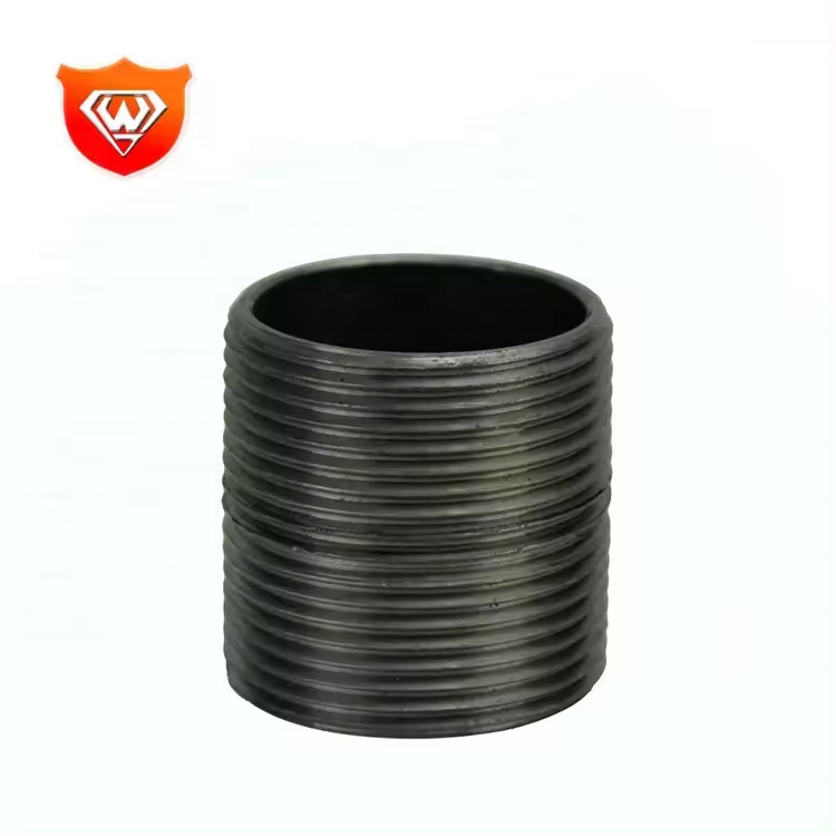 High Strength Carbon Steel Pipe Fittings Electrical Galvanized Male Nipple