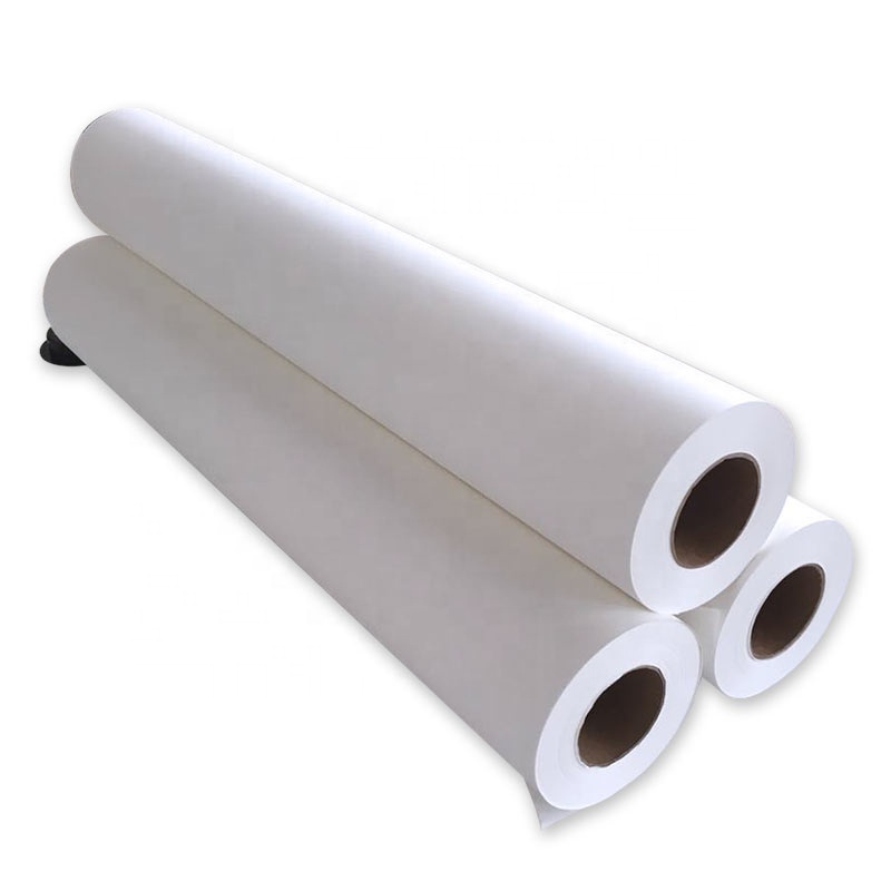 Rollo de papel de transferencia Heat+Transfer+Manufacturers Custom Wholesale Size  Fast Dry  Dye Sublimation Transfer Paper Roll