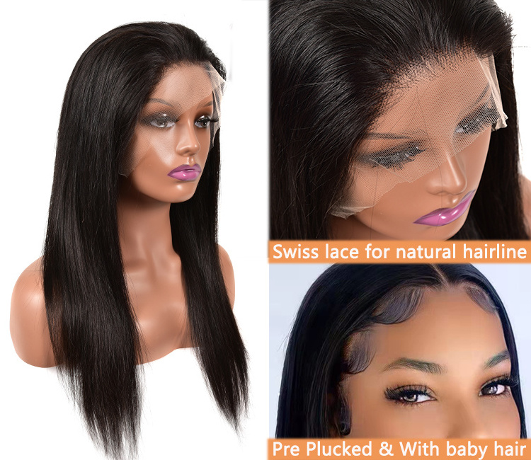 Wholesale Bob HD  Lace Front Wigs 100% Virgin Brazilian Human Hair HD Lace Frontal Wig Human Hair Women Lace Wig Natural Hair