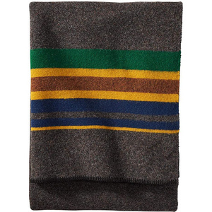 Factory Direct Price blanket Or similar 30% 70%  100% Wool Blankets Printed Native Wool Blanket