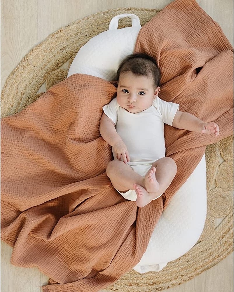 Muslin Baby Blanket 2 Layer OPP Bag Baby Swaddle Wrap High Quality and Cheap Organic Cotton 40 100% Cotton Sleeping