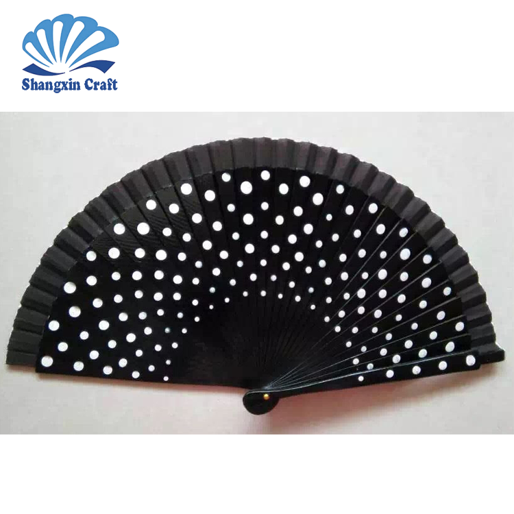 Customized professional good price of wooden spanish fans hand for weddings bulk with best