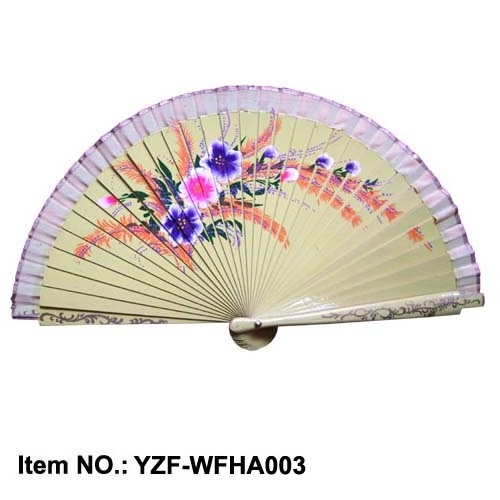 Customized professional good price of wooden spanish fans hand for weddings bulk with best