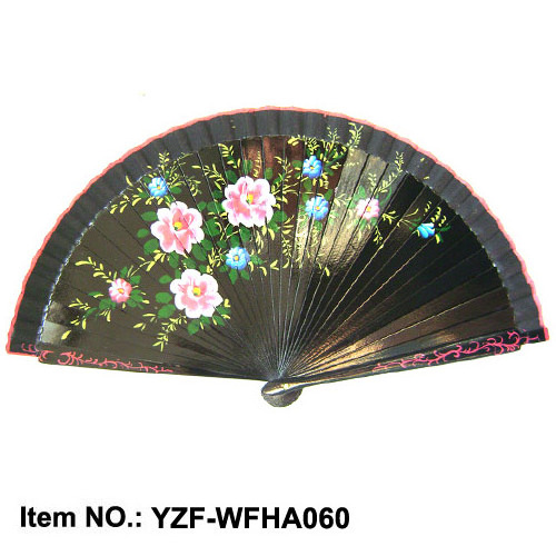 Factory direct factory price Made in China Spanish wooden hand fan