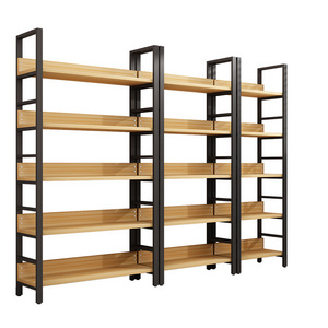 New Design Modern Multi-layer Optional Display Racks Industrial Office Bookshelf with Baffle