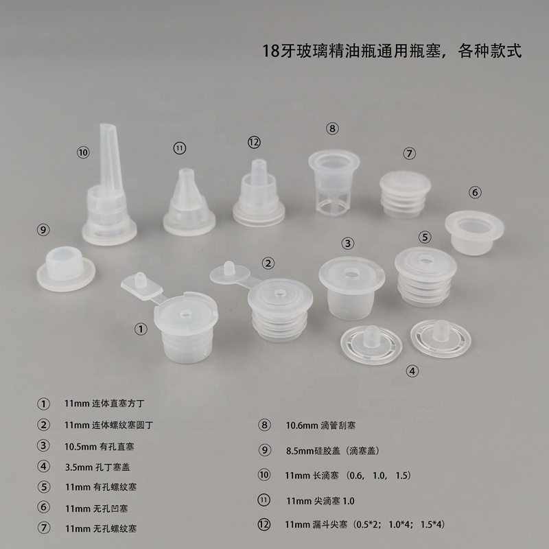 plastic drips plug 10mm 11mm 12mm 13mm 14mm 15mm 16mm 17mm 18mm orifice reducer bottle stopper plugs dropper pipette wiper