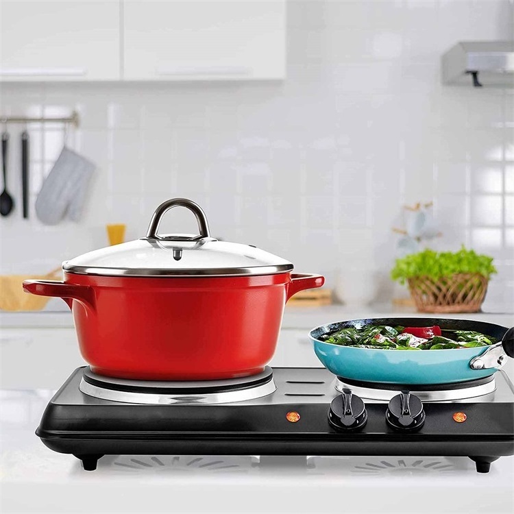 New commercial 2500W hot plate 2 plate counter top household kitchen small appliance electric stove