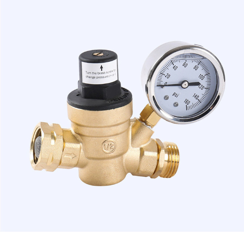 Adjustable table lead-free RV pressure relief valve brass pressure relief valve