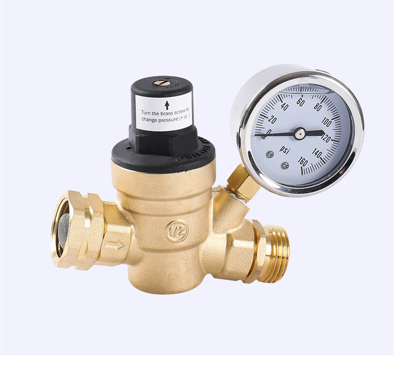 Adjustable table lead-free RV pressure relief valve brass pressure relief valve