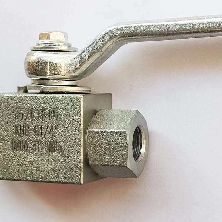 High pressure ball valve Flow control ball valve Natural gas high pressure carbon steel external thread high pressure ball valve