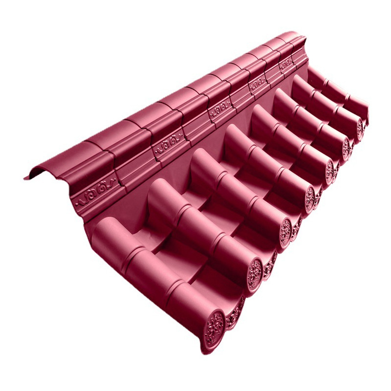 Traditional House Roofing Sheet Building Materials Chinese Antique plastic  Roofing Chinese Style Roof Tiles