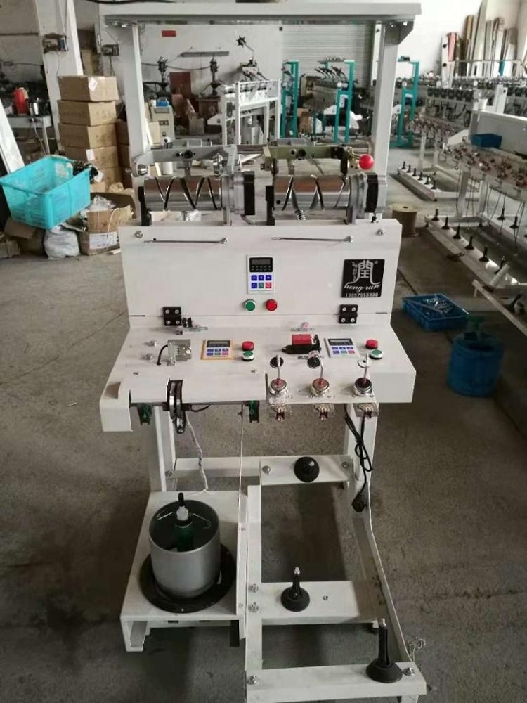 HR206 Chemical fiber polyester winding yarn doubling and twisting Machine