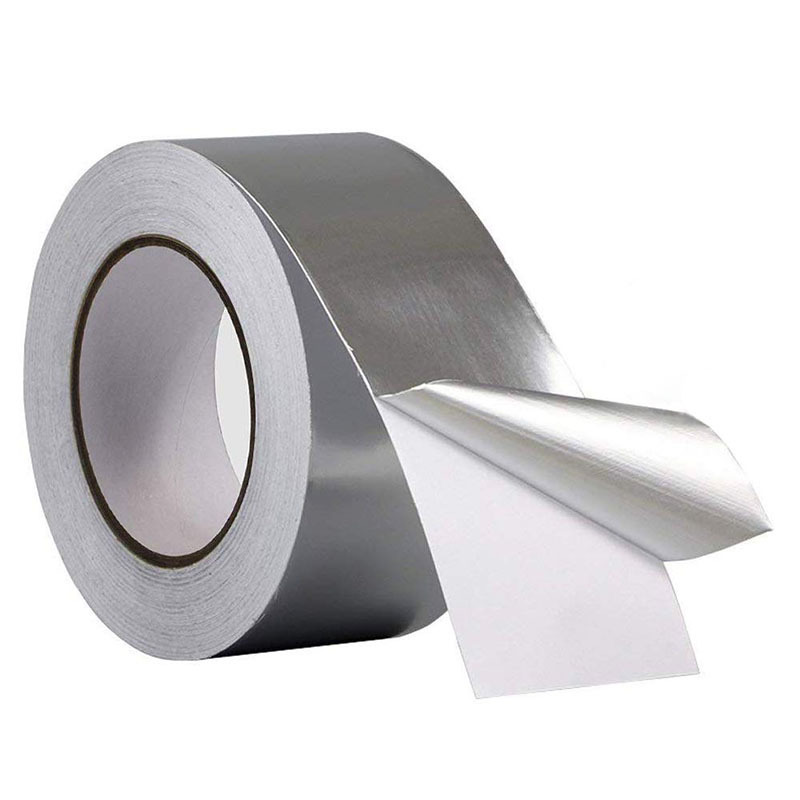 Custom Super Strong Die Cut Aluminum Foil Adhesive Tape Pet Reinforced Aluminum Tape For Fix Roof