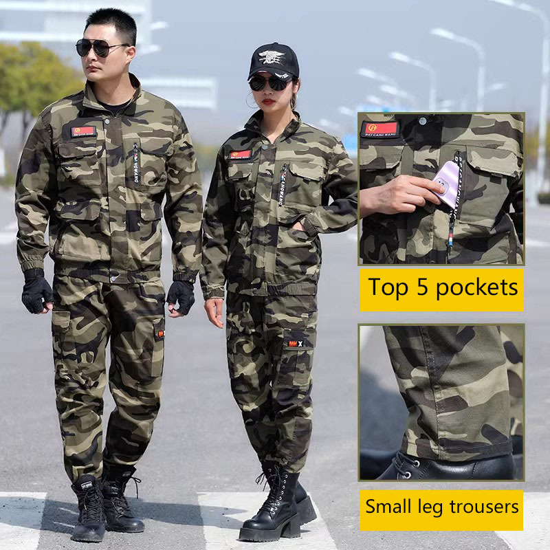 New desert camouflage high quality security uniform jacket tactical uniform