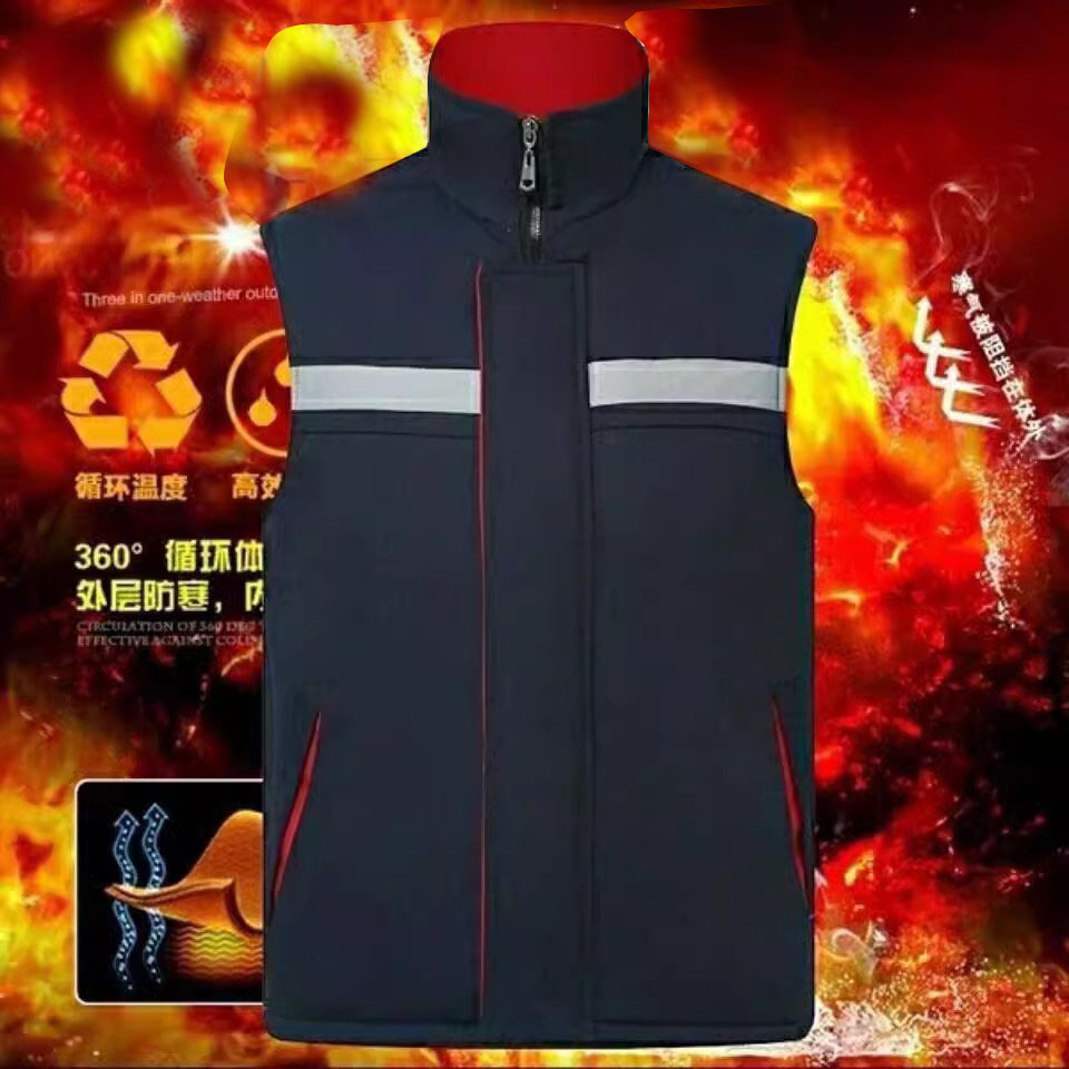 Winter work clothes cotton vest custom work clothes cotton vest shipyard auto repair thickened vest