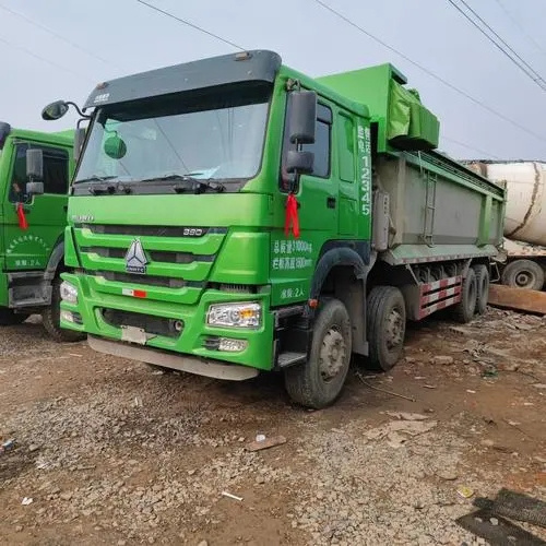 8x4 6x4 Sinotruk Howo Truck Price New Tipper Tipping Dumper Truck Used 375 8x4 12 wheel Dump Trucks