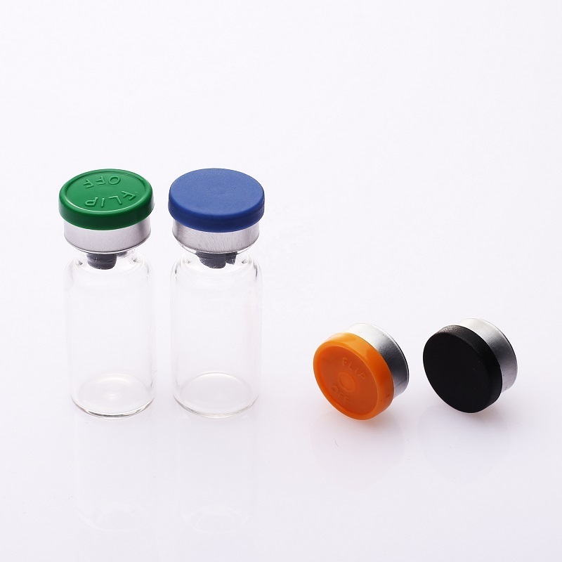 High quality airtight 1ml 2ml 5ml 10ml sterile Glass Vial With Aluminum Cap Bottle for injection