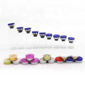 High quality airtight 1ml 2ml 5ml 10ml sterile Glass Vial With Aluminum Cap Bottle for injection