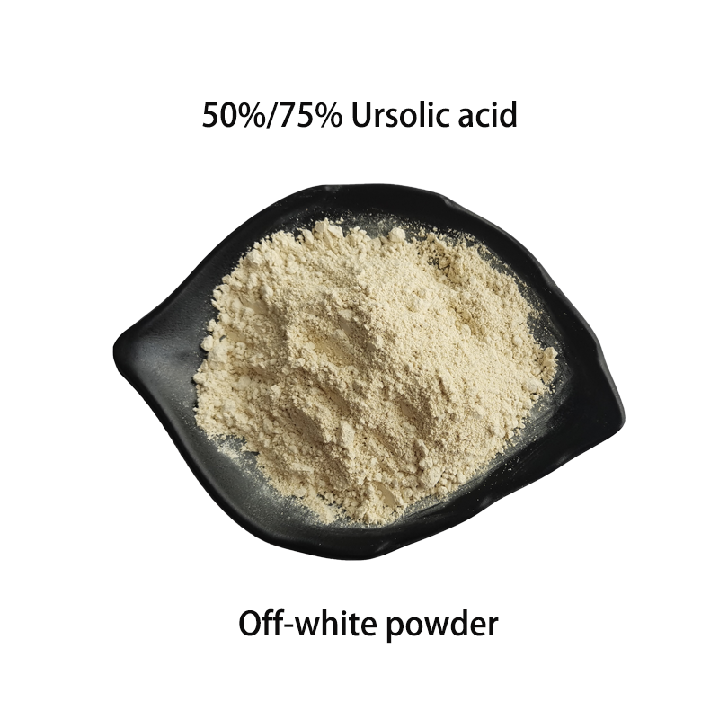 Ursolic Acid 80% Cosmetic Grade Loquat Leaf Extract Ursolic Acid Powder